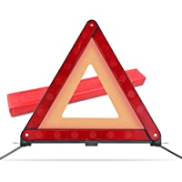 MYSBIKER Triángulo Reflectante de Advertencia para Coche- para emergencias y averías